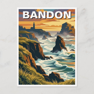 Cartão Postal Bandon Oregon coast Travel