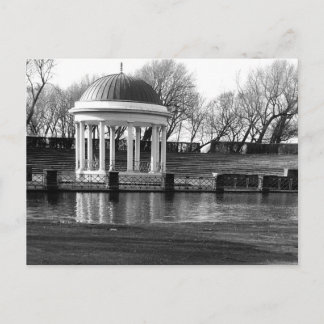 Cartão Postal Bandstand, Stanley Park B/W