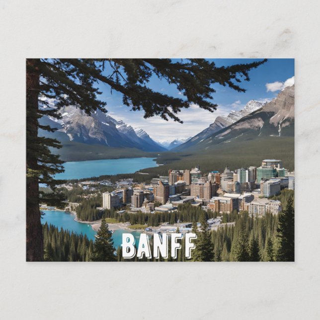 Cartão Postal Banff (2) (Frente)