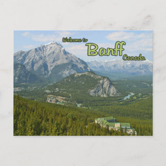 Cartão Postal Banff Alberta Canadá