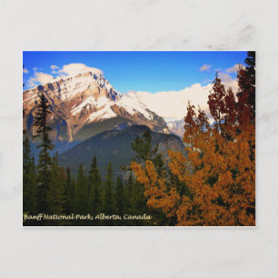 Cartão Postal Banff National Park, Alberta, Canadá, Rockies