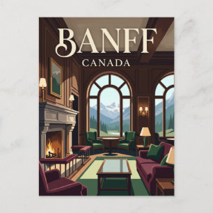 Cartão Postal Banff Springs Hotel, The Banffshire Club Canadá