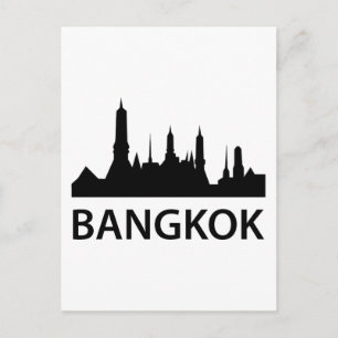 Cartão Postal Bangkok Skyline