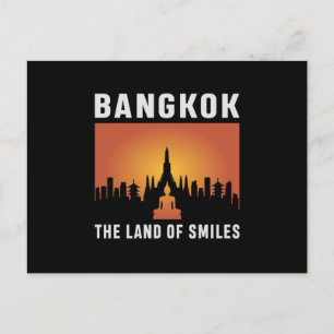 Cartão Postal Bangkok Tailândia Cidade Cidade Cityscape Skyline