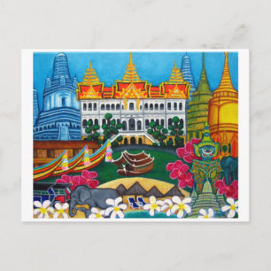 Cartão Postal Banguecoque Funky, Tailândia Post Card