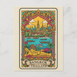 Cartão Postal Banguecoque Tailândia