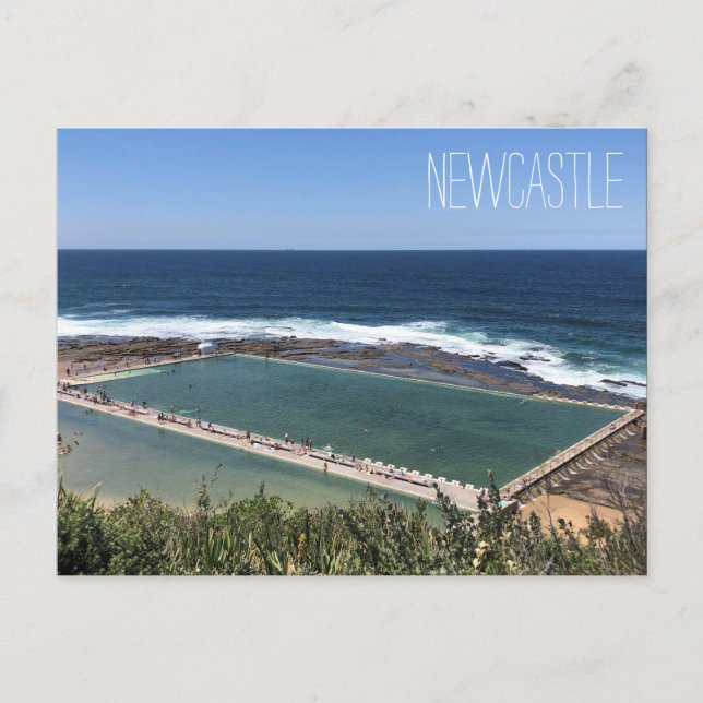 Cartão Postal banheiras merewether (Frente)