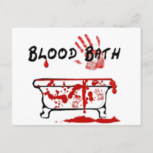 Cartão Postal Banho de Sangue