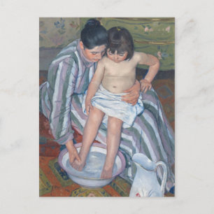 Cartão Postal Banho infantil, 1893 (óleo na canvas)