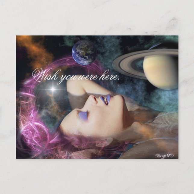 Cartão Postal Banho no céu (Frente)