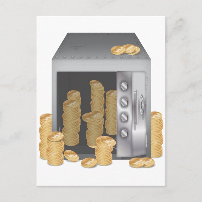 Cartão Postal Bank Safe (Frente)