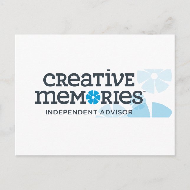 Cartão Postal Banner do Conselheiro Ind da Creative Memories (Frente)