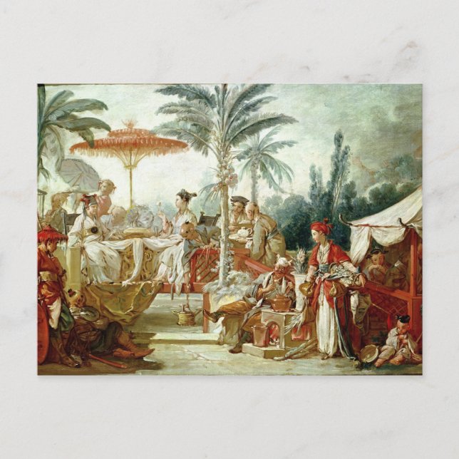 Cartão Postal Banquete do imperador chinês (Frente)