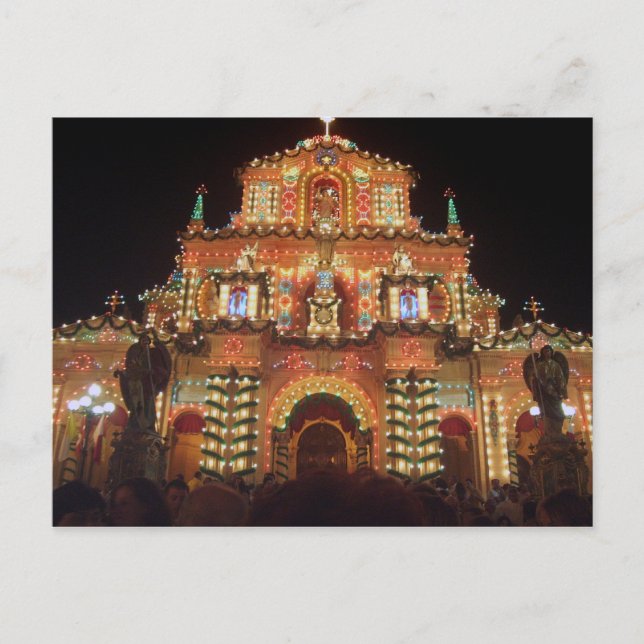 Cartão Postal Banquete Maltês (Frente)