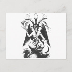 Cartão Postal Baphomet