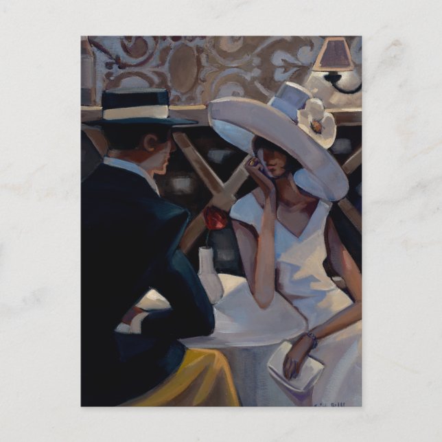 Cartão Postal Bar 3 da Trish Biddle (Frente)