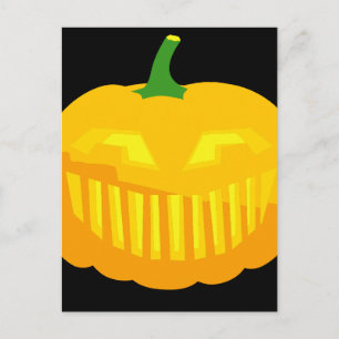 Cartão Postal Bar Dentes Jack-O-'Lanterna