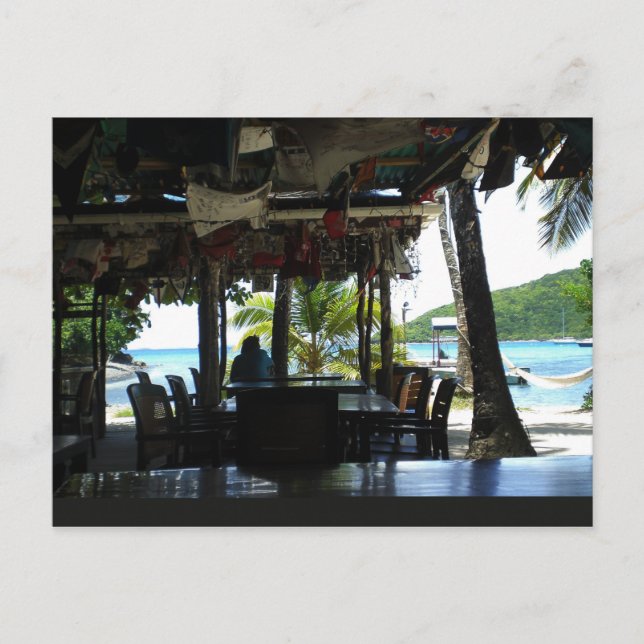 Cartão Postal Bar do Foxy em Jost (Frente)