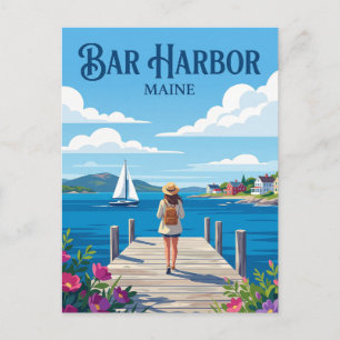 Cartão Postal Bar Harbor EUA