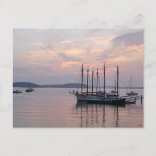 Cartão Postal Bar Harbor ships no Sunrise II