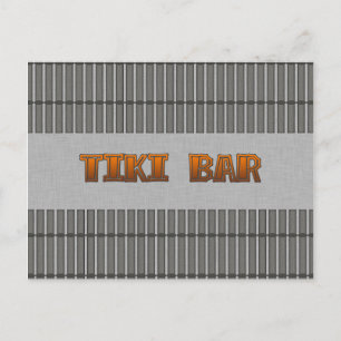 Cartão Postal Bar Tiki