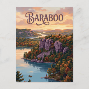 Cartão Postal Baraboo, Wisconsin