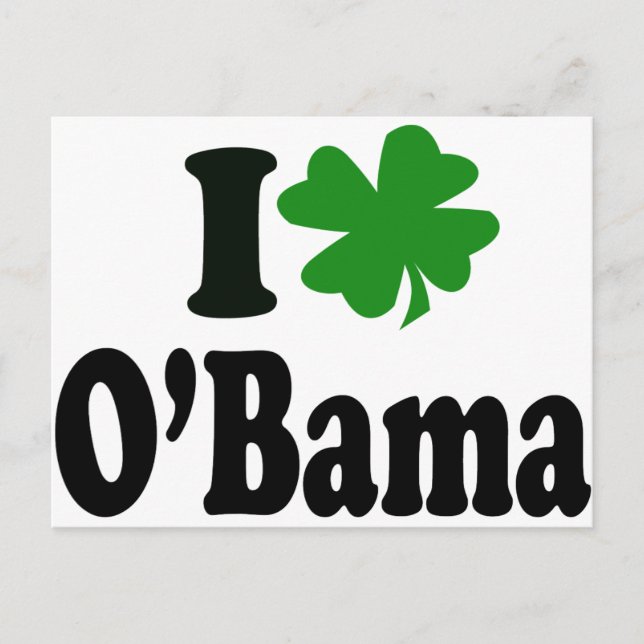 Cartão Postal Barack Obama (Frente)