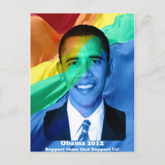 Cartão Postal Barack Obama 2012