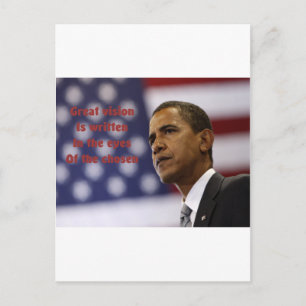 Cartão Postal Barack Obama Escolhido