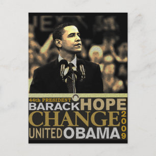 Cartão Postal Barack Obama Hope