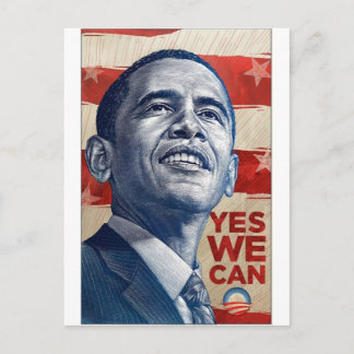 Cartão Postal Barack Obama Sim Podemos