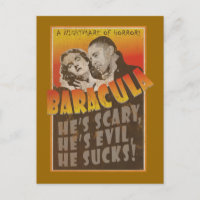 Baracula - Poster de Filme Barack Obama
