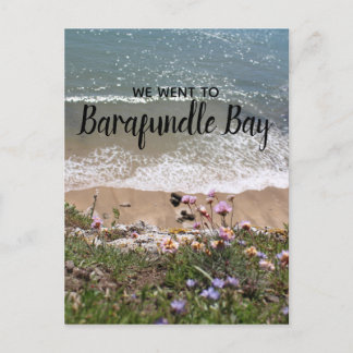 Cartão Postal Barafundle Bay Pembrokeshire Wales Landscape Photo
