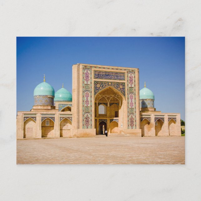 Cartão Postal Barak Khan Madrasah (Frente)