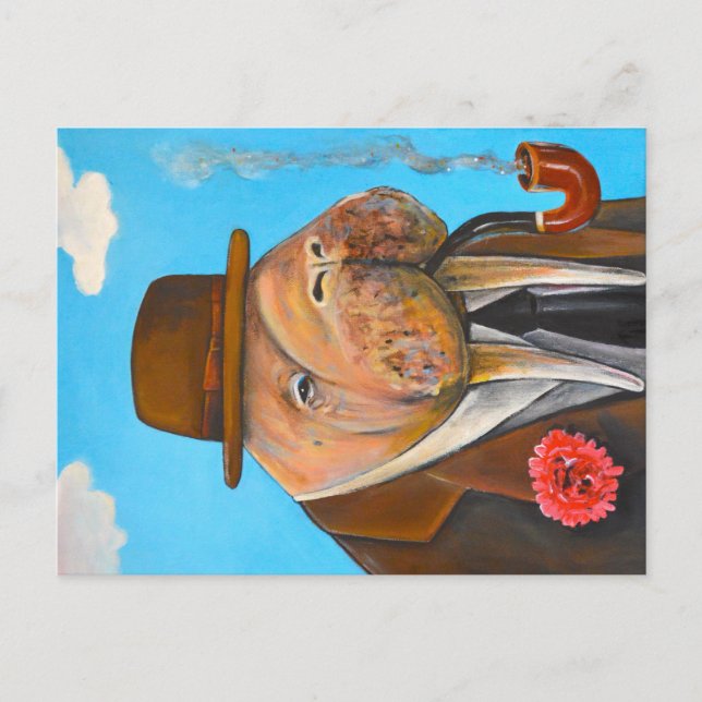 Cartão Postal Barão Schnitzel. (Frente)