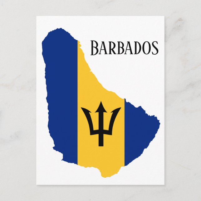 Cartão Postal Barbados (Frente)