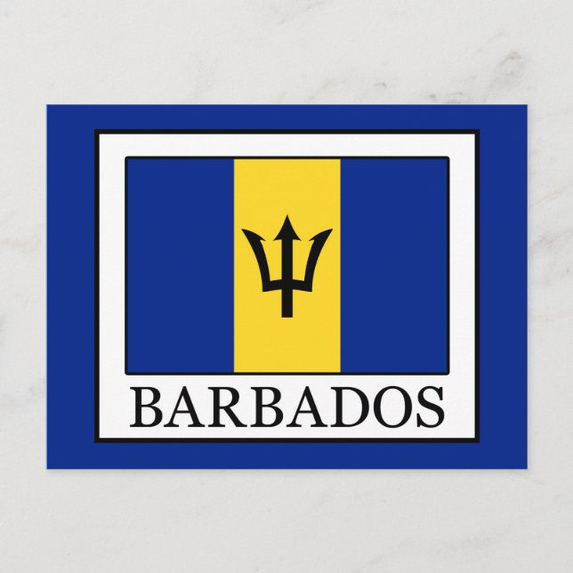 Cartão Postal Barbados (Frente)