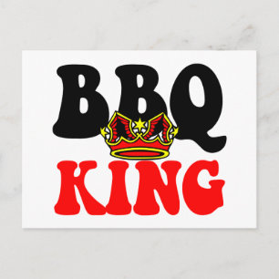 Cartão Postal Barbecue King