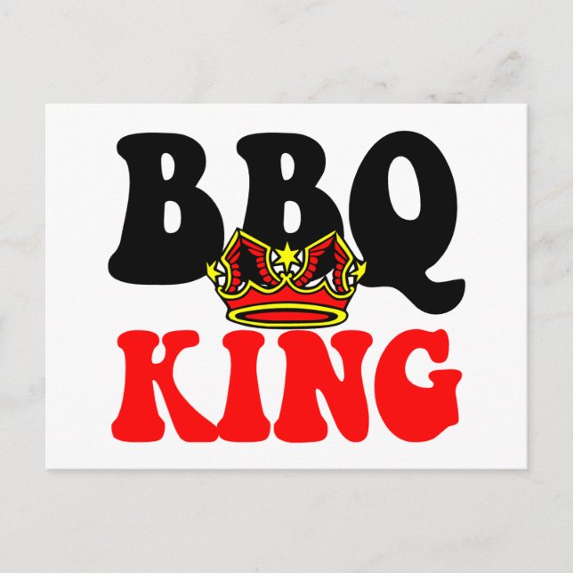 Cartão Postal Barbecue King (Frente)