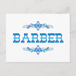 CARTÃO POSTAL BARBER