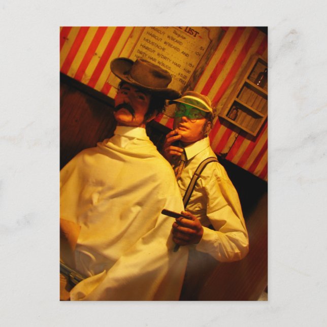 Cartão Postal Barber (Frente)