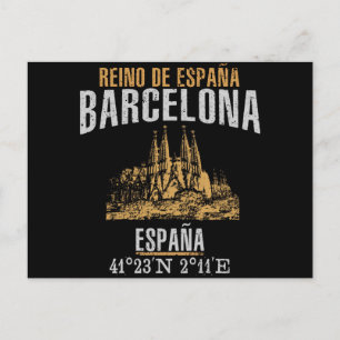 Cartão Postal Barcelona
