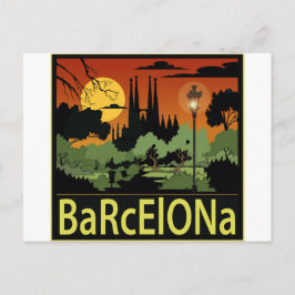 Cartão Postal Barcelona