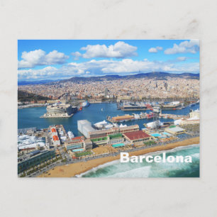 Cartão Postal Barcelona