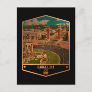 Cartão Postal Barcelona