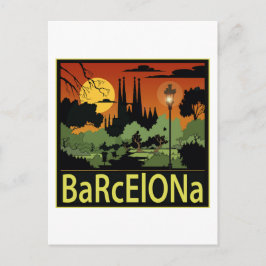 Cartão Postal Barcelona