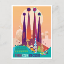 Cartão postal Barcelona