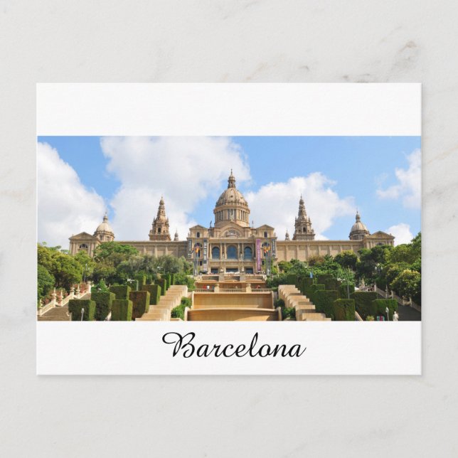 Cartão Postal Barcelona (Frente)