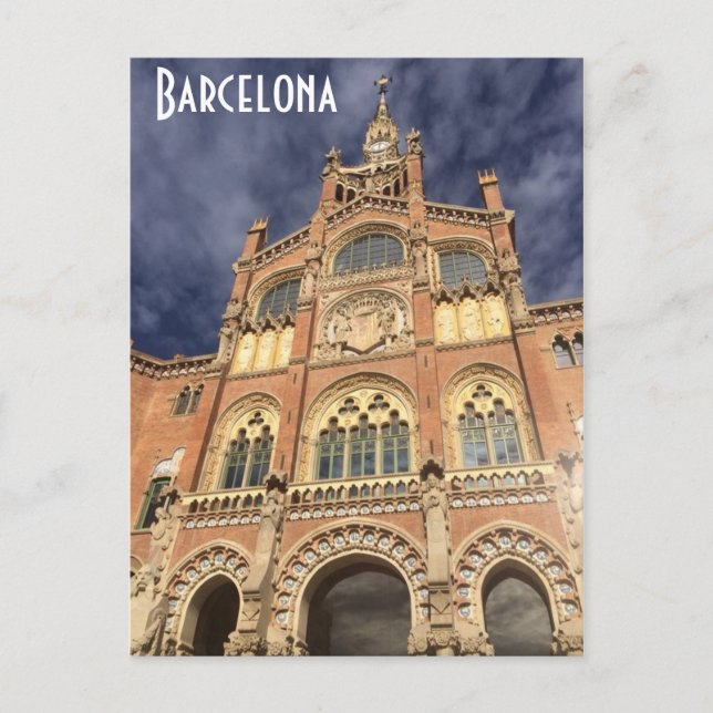 Cartão Postal Barcelona (Frente)