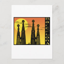 Cartão postal Barcelona
